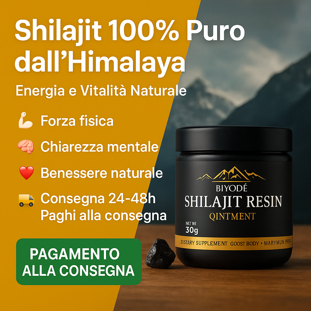 Shilajit 100% puro dell'Himalaya 💎Energía, Vitalidad y Bienestar Natural